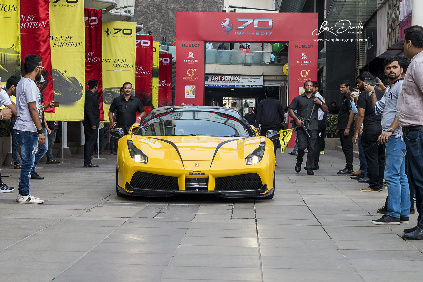 Ferrari 70th Anniversary Rally, Mumbai