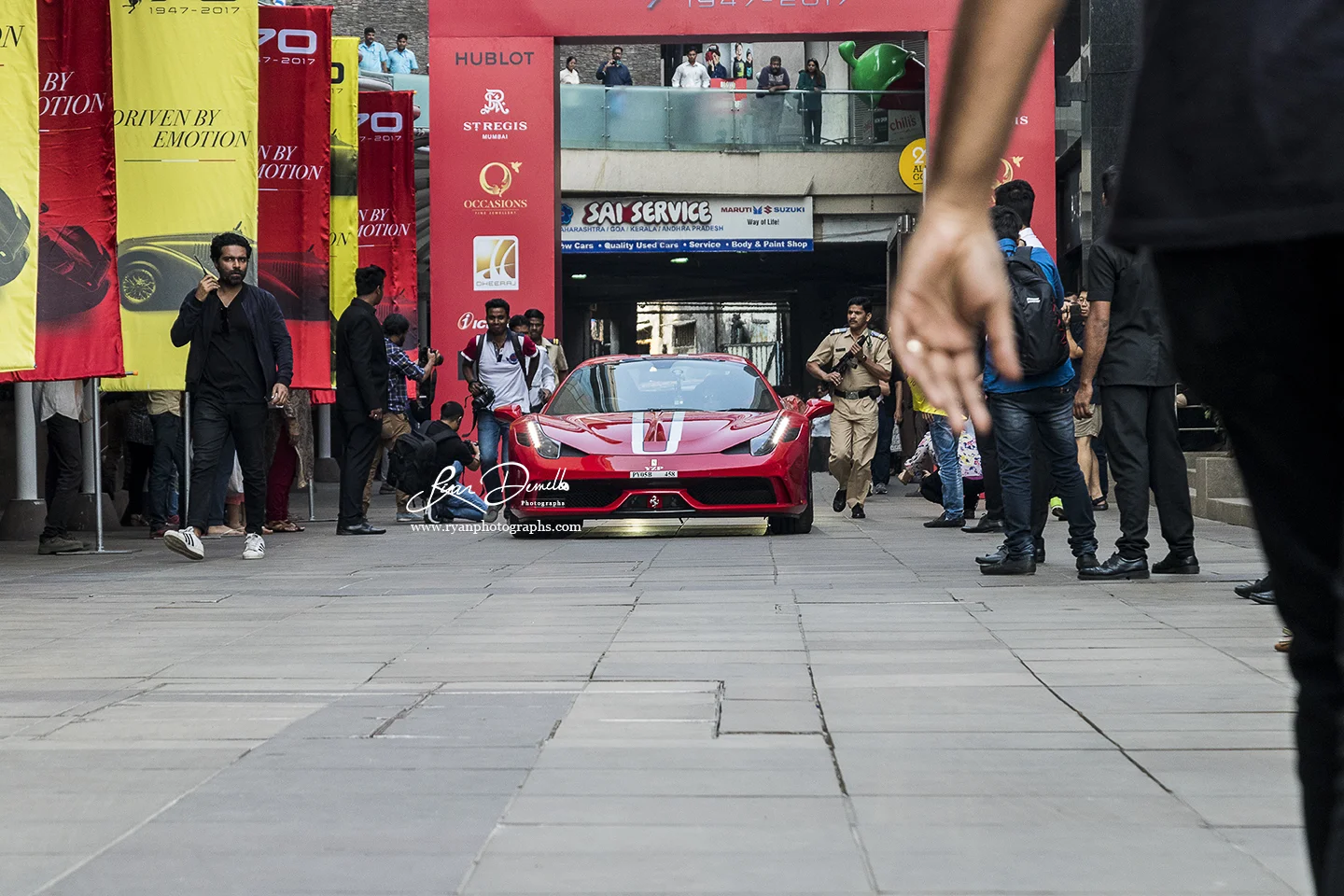Ferrari 70th Anniversary Rally, Mumbai