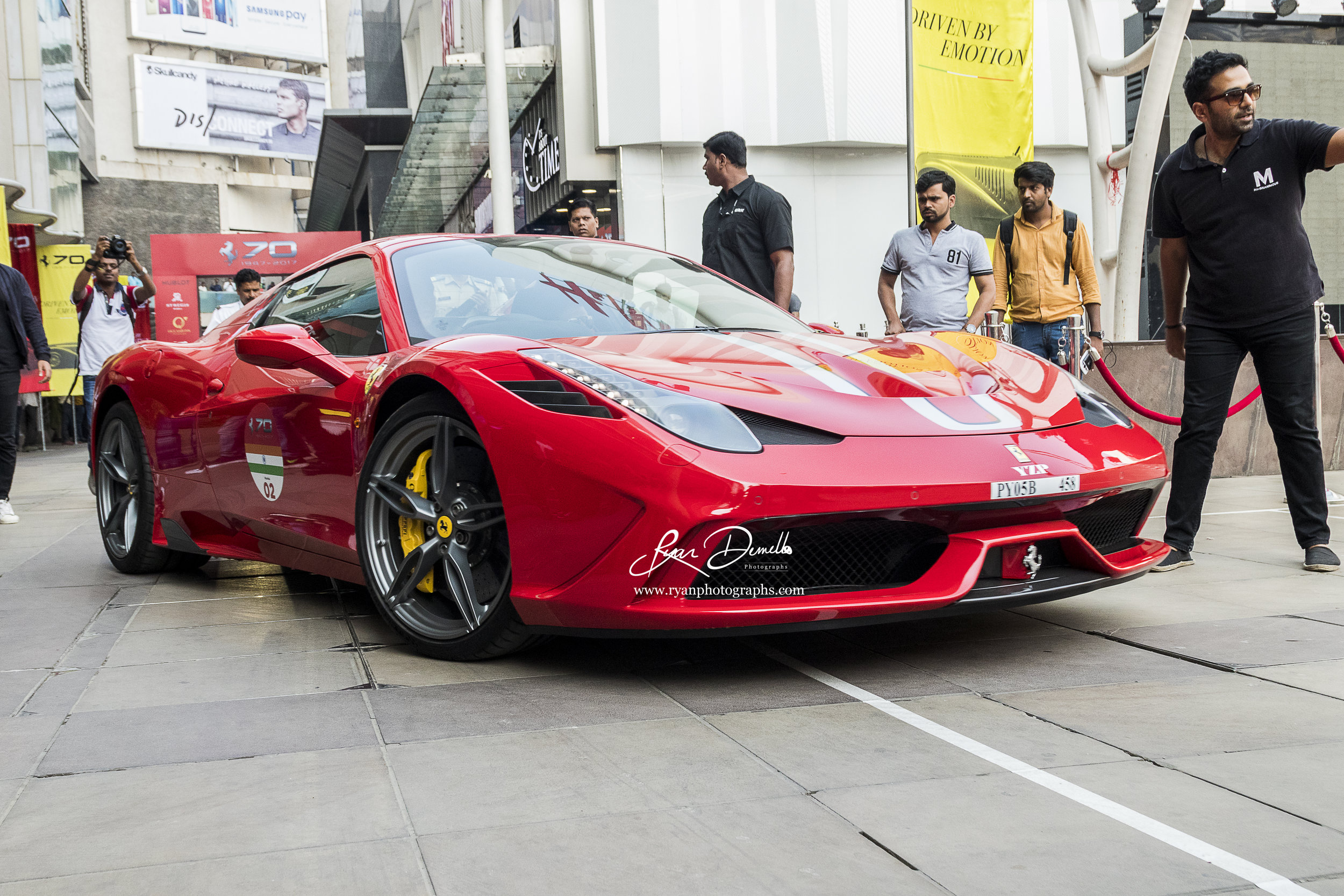 Ferrari 70th Anniversary Rally, Mumbai