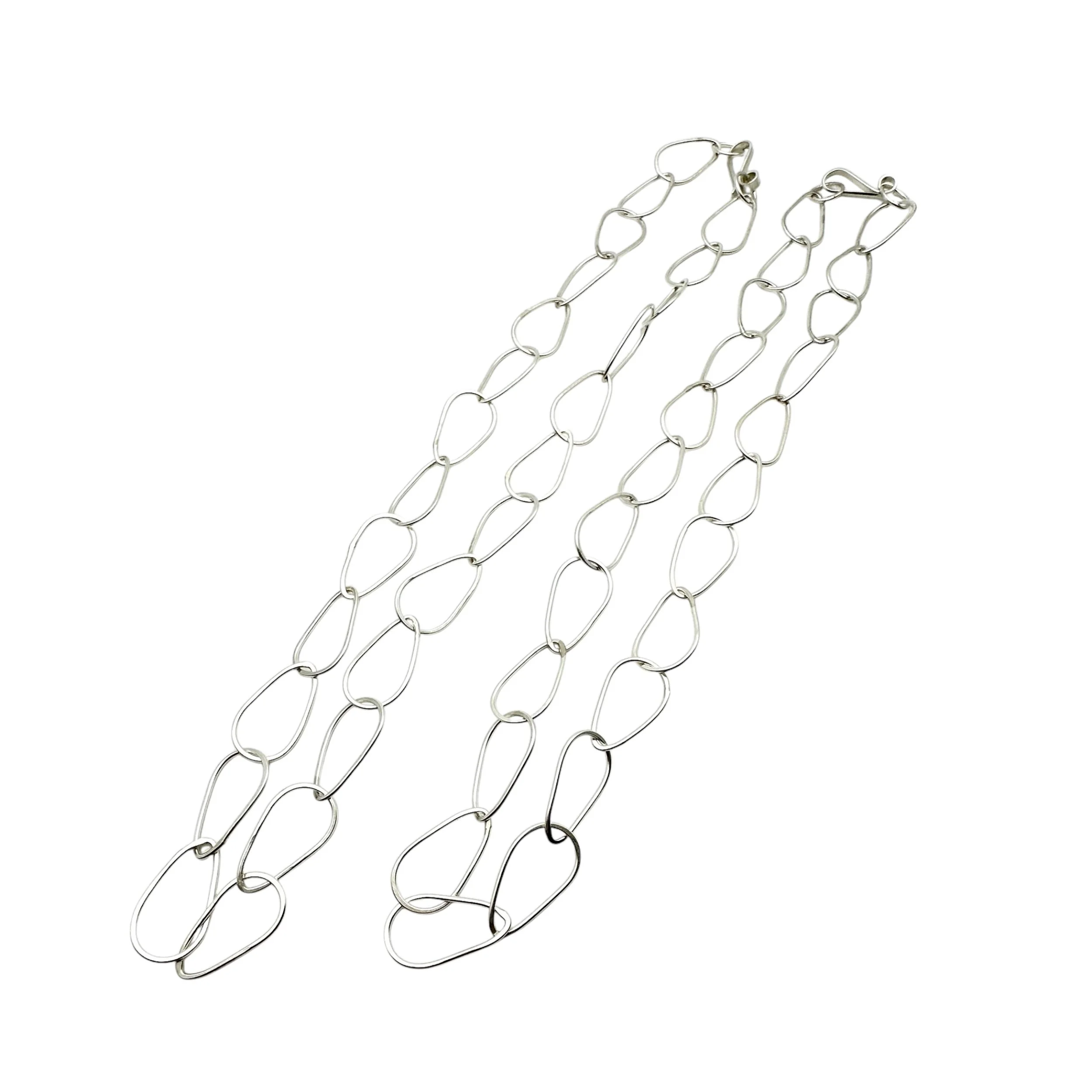 Handmade Raindrop Chain Necklace
