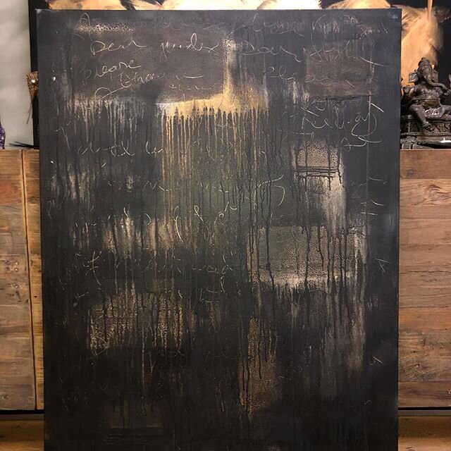 Work in process, just like me. 🌑

#abstractart #soulart #divine #painting