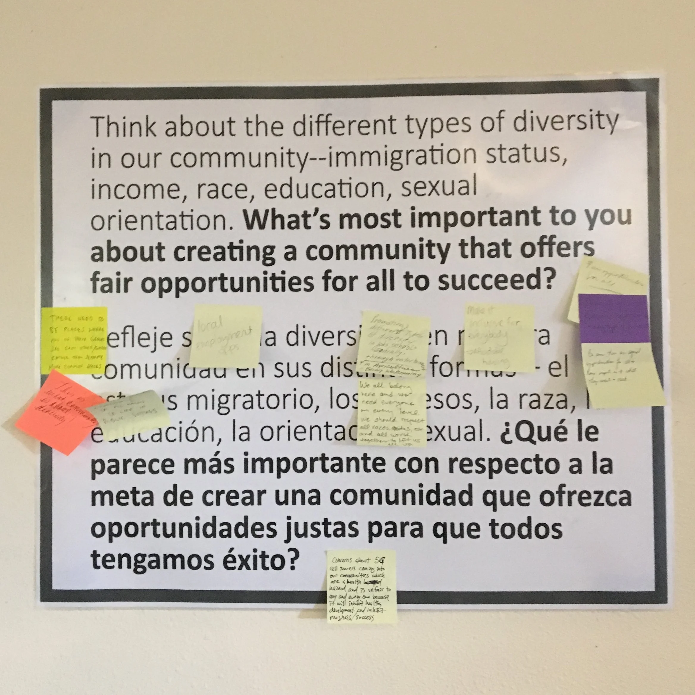 What to expect at listening sessions