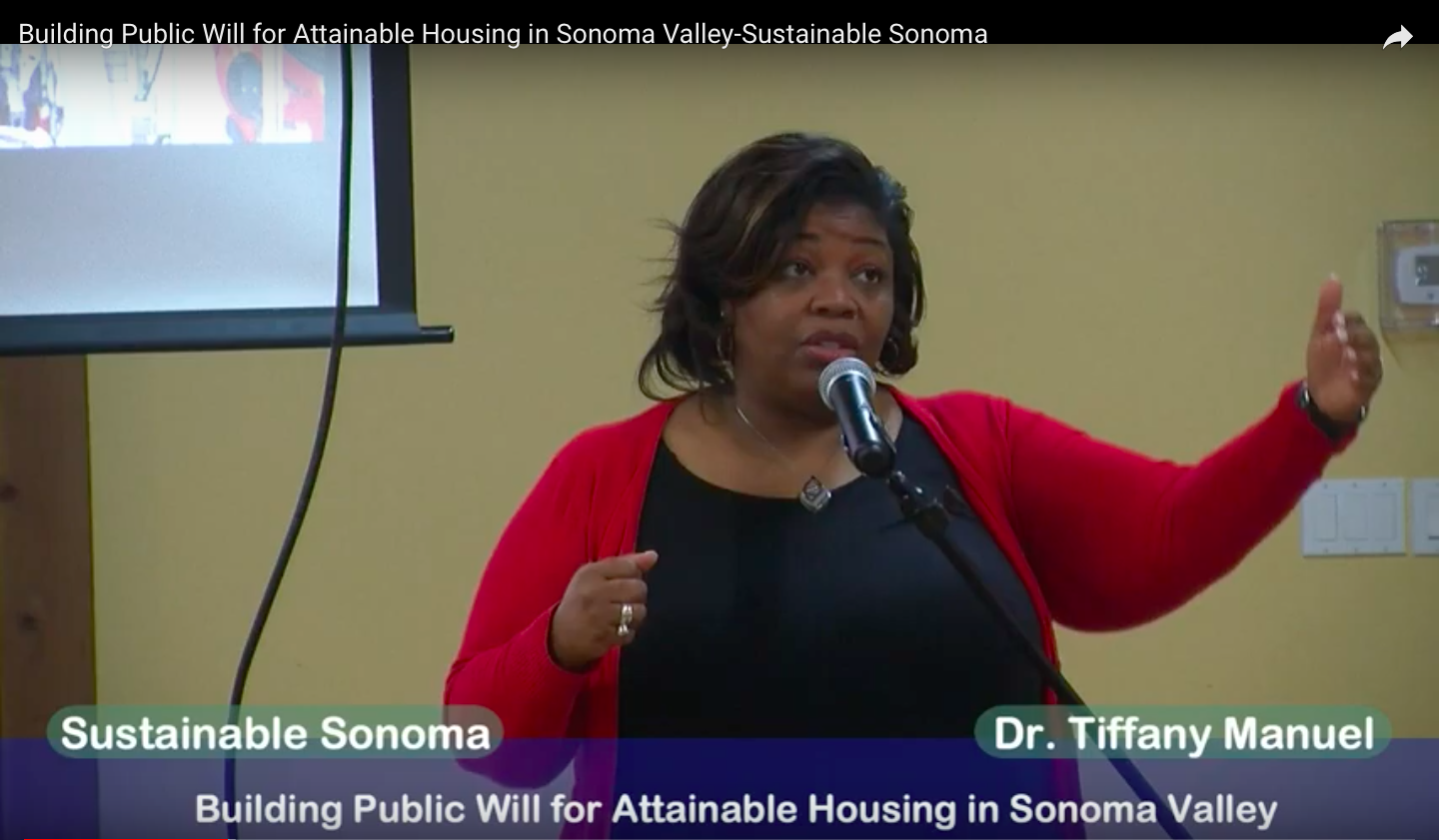 Building Public Will for Attainable Housing in Sonoma Valley