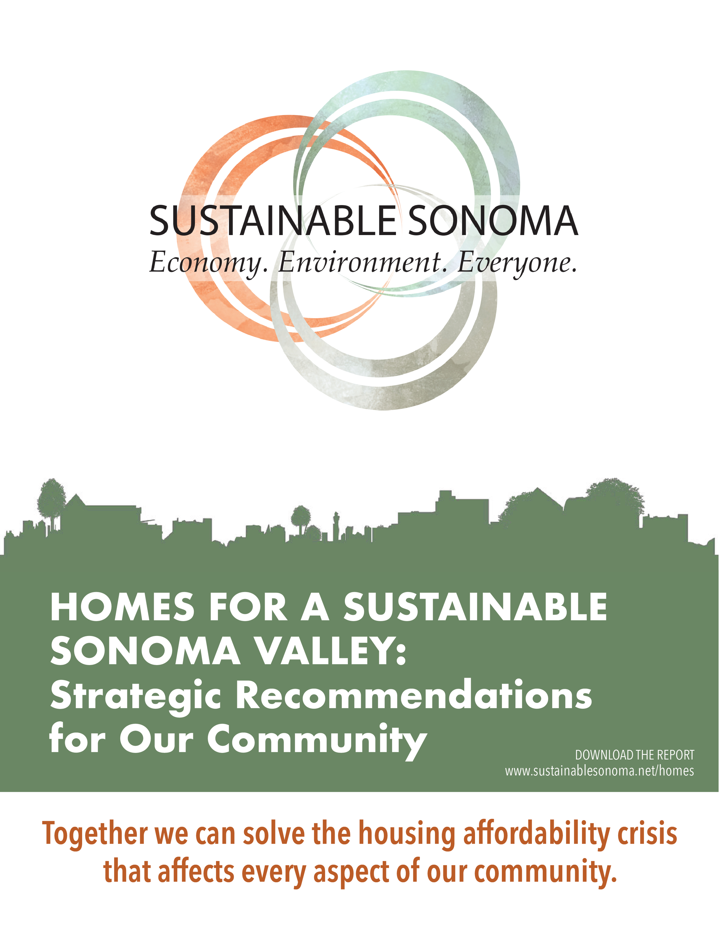 Housing affordability strategy released by Sustainable Sonoma
