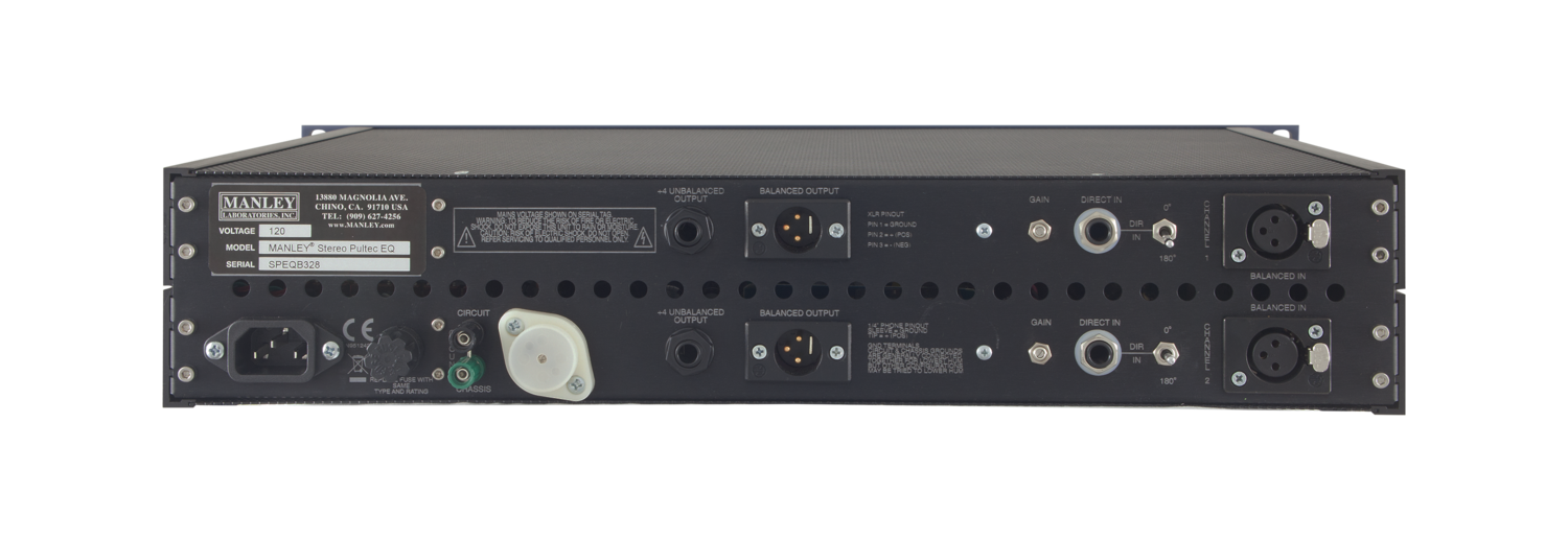 Stereo Pultec EQP-1A — Manley Laboratories, Inc. Stereo Pultec EQP-1A — Manley Laboratories, Inc.
