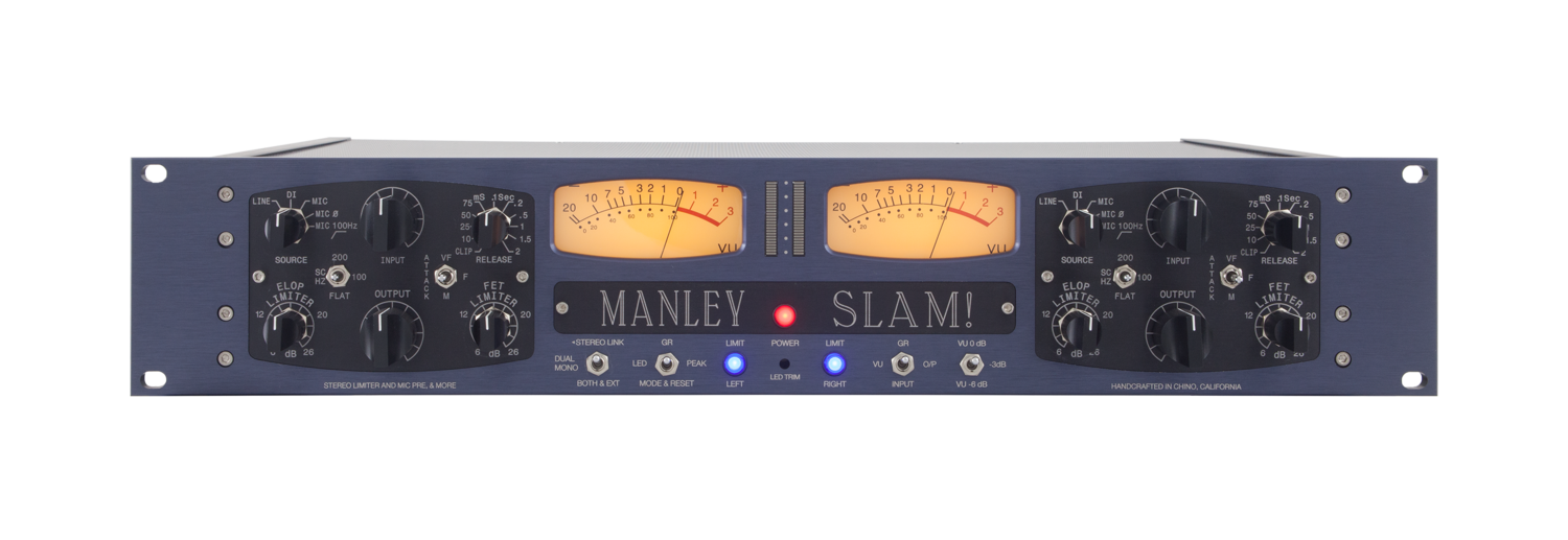 Manley SLAM!® Stereo Limiter and Micpre — Manley Laboratories, Inc.