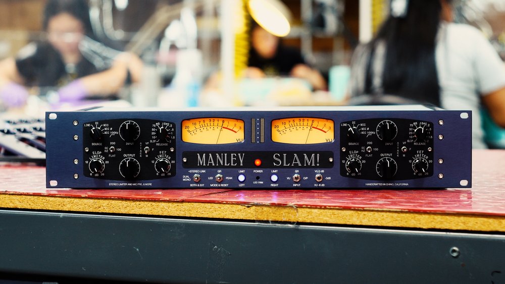Manley SLAM!® Stereo Limiter and Micpre — Manley Laboratories 