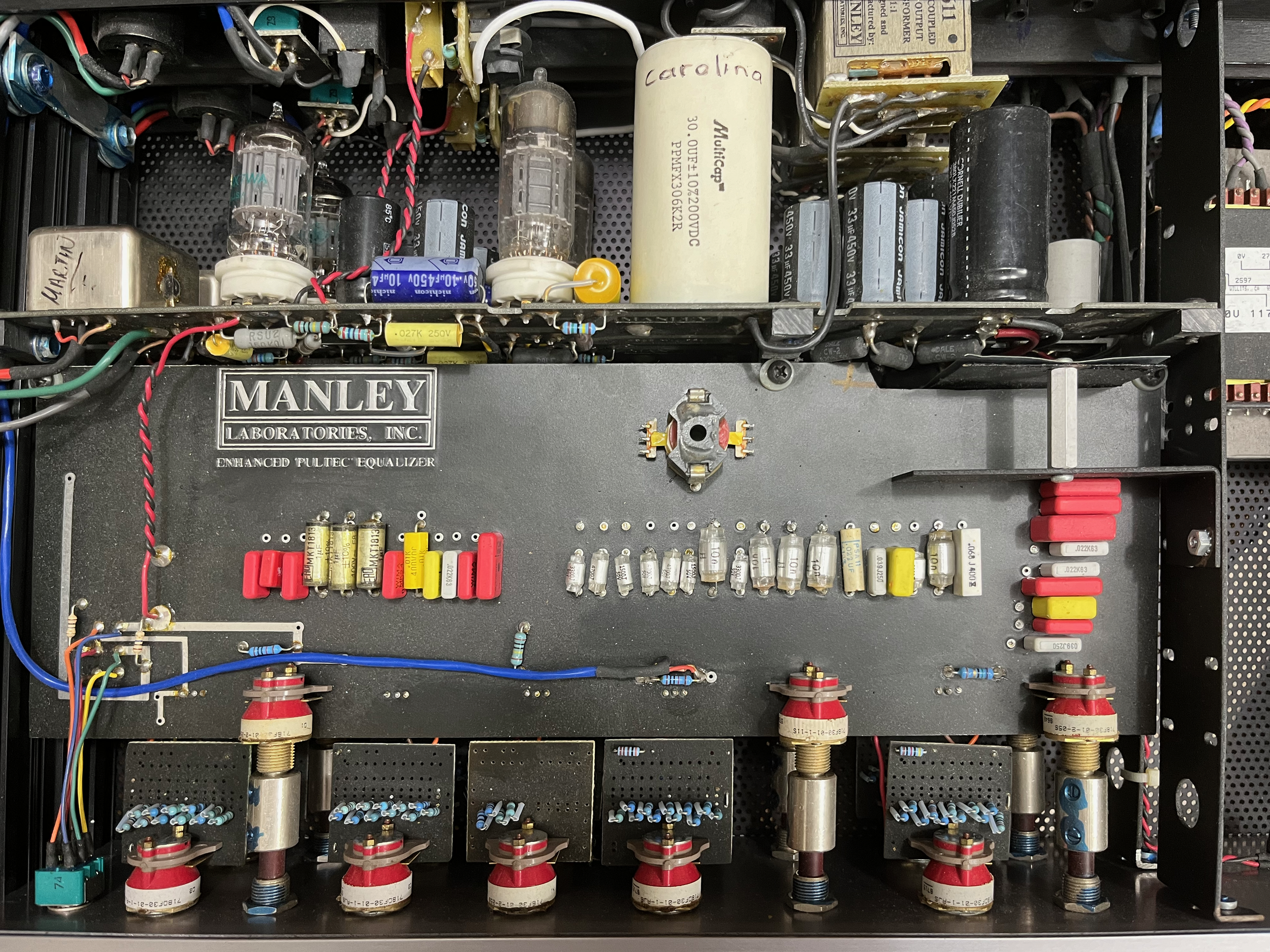 Stereo Pultec EQP-1A — Manley Laboratories, Inc. Stereo Pultec EQP-1A — Manley Laboratories, Inc.