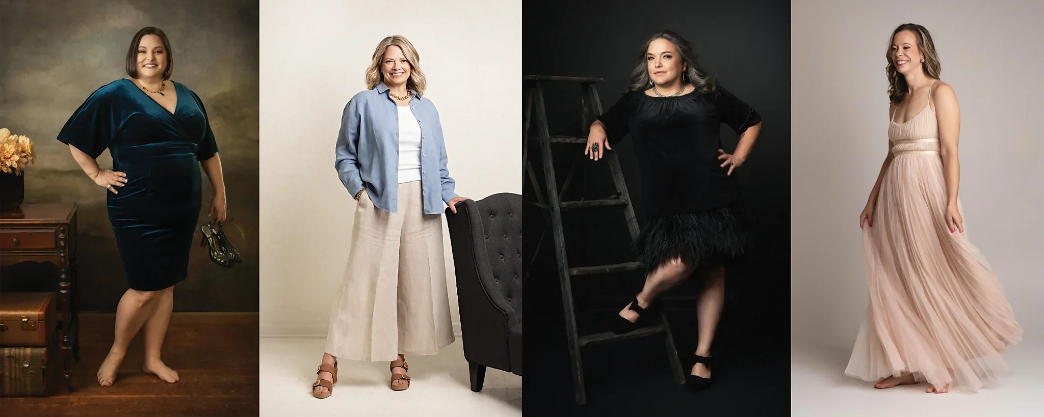 Four 40 over 40 Campaign Participants at Nicole Mills Photo