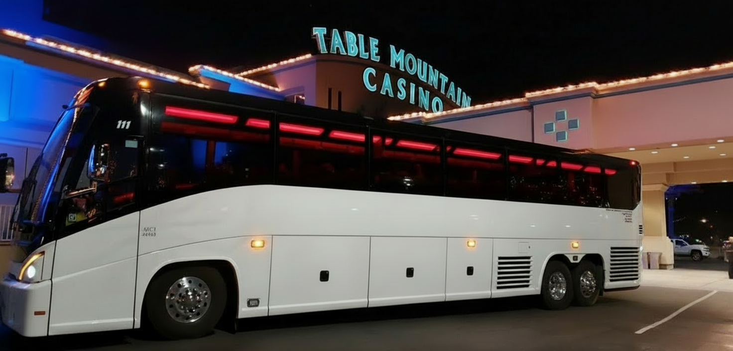 Table Mountain Casino — Awesome Charters
