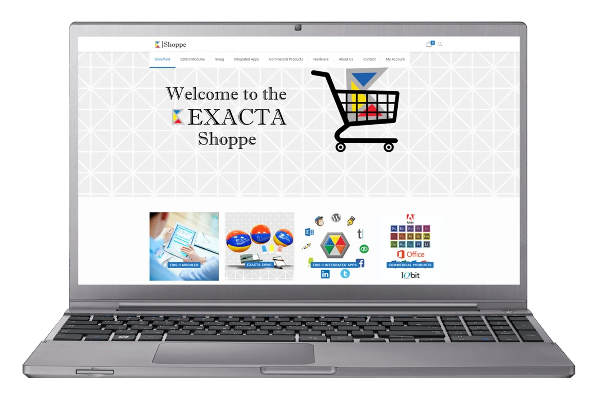 E-commerce site for EXACTA Corporation