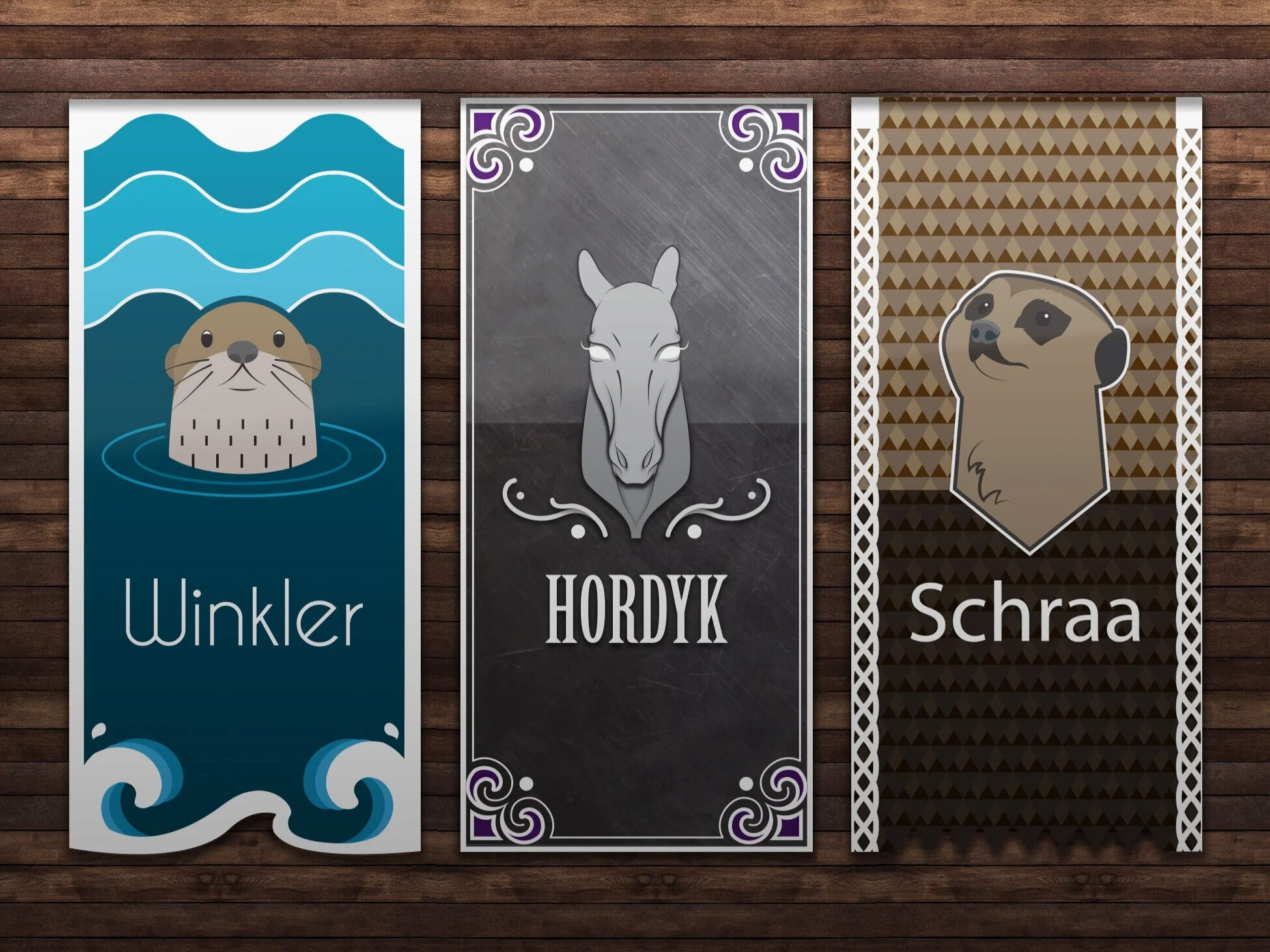 28x60” Hanging House Banners