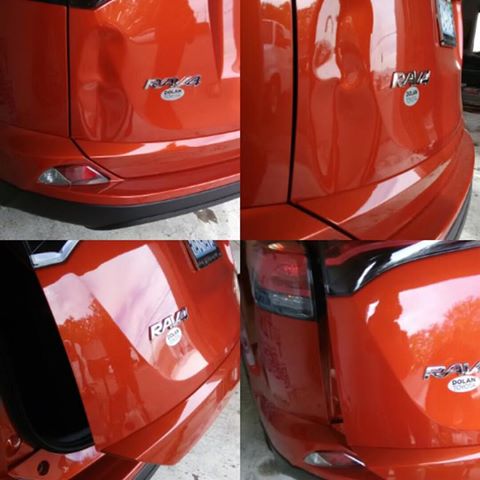 BEFORE AND AFTER TOYOTA RAV 4 PAINTLESS DENT REPAIR PROCESS.jpg