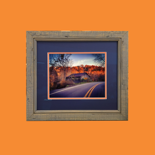 Orange square for frames - photo of road blue orange matte.png