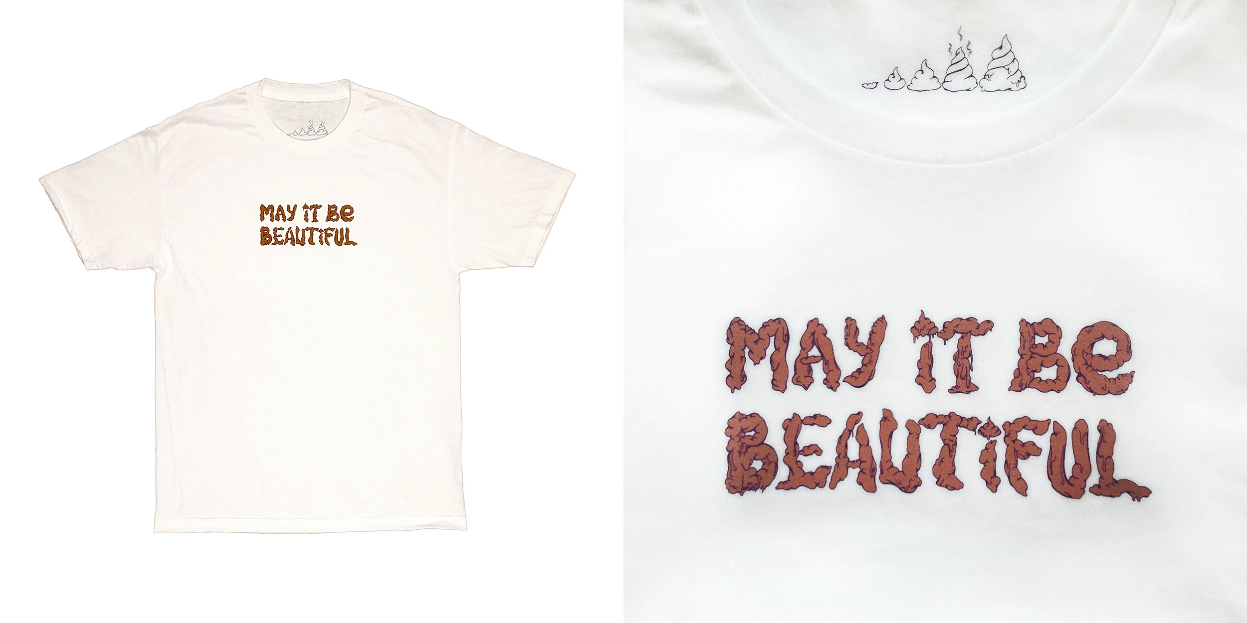 May It Be Beautiful t-shirt all sizes Men's + Women's order online coming soon