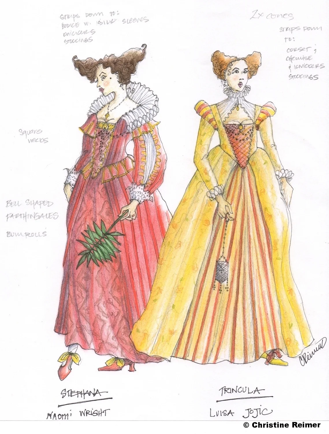 "Trincula and Stephana" The Tempest, 2014