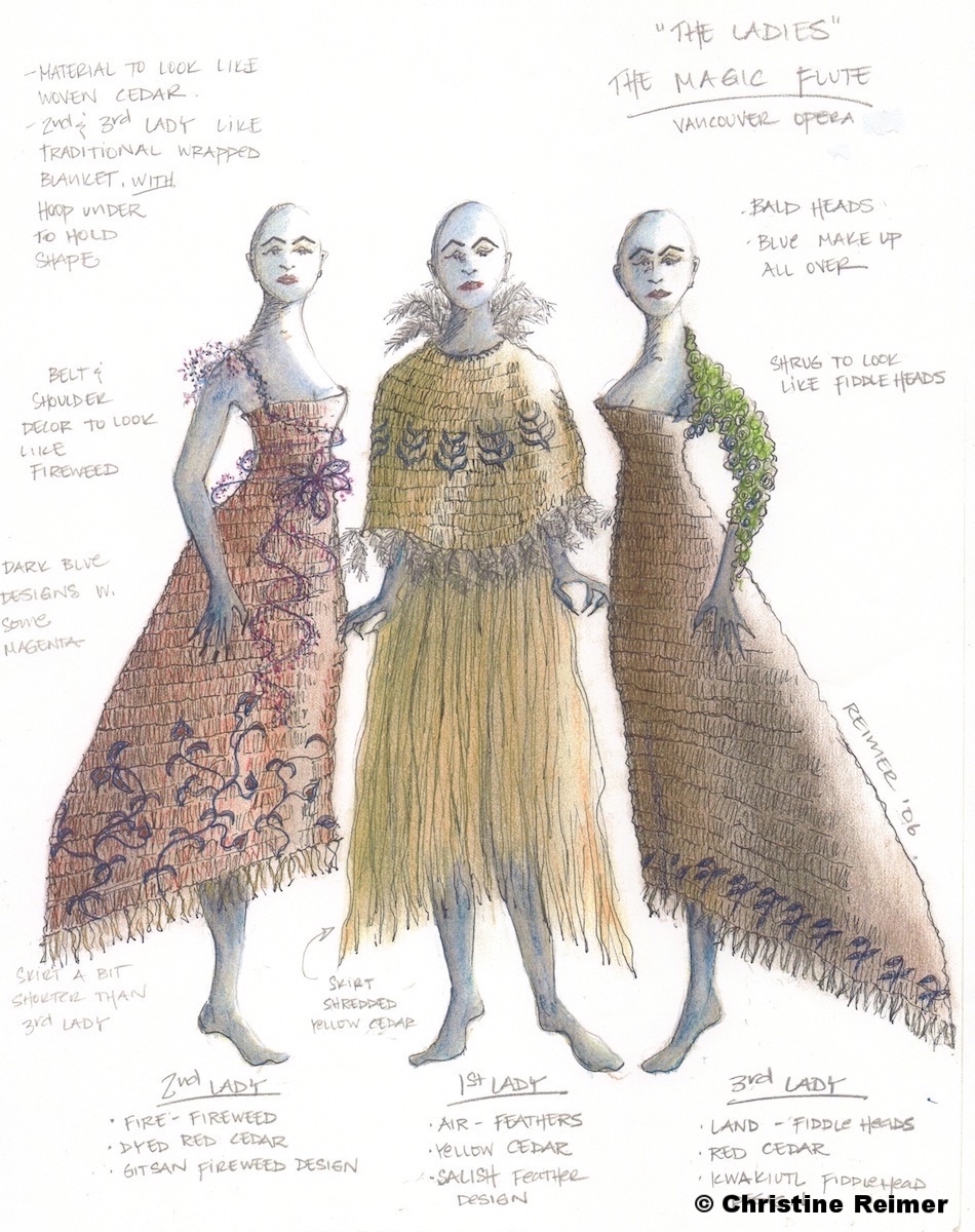 "Ladies of the Night" The Magic Flute, 2013