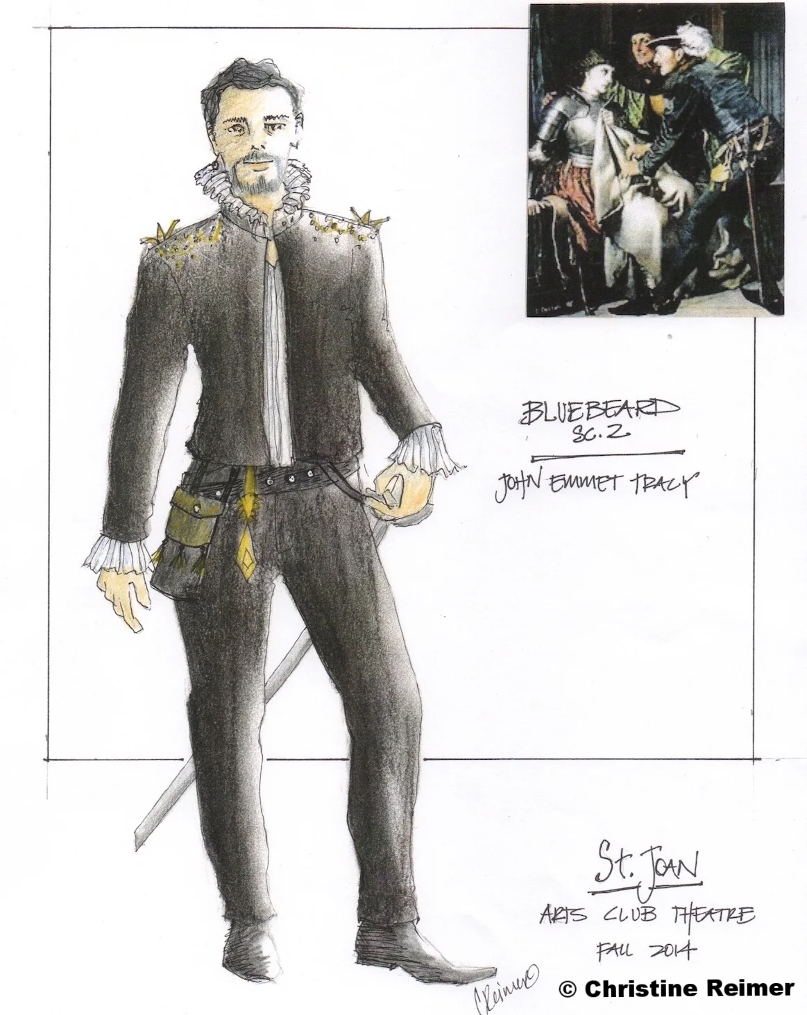 "Bluebeard" St. Joan, 2015