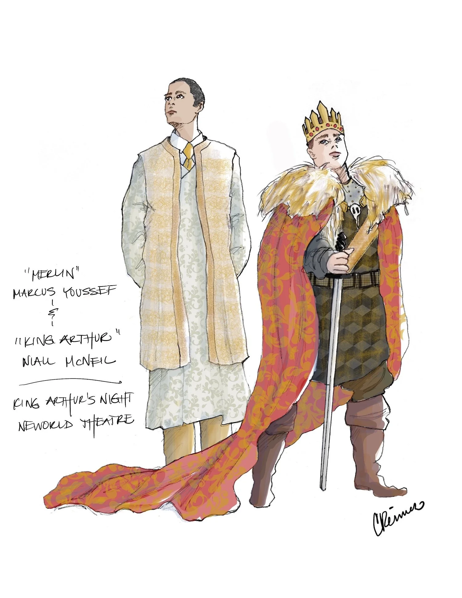 Reimer_King Arthur & Merlin.jpg