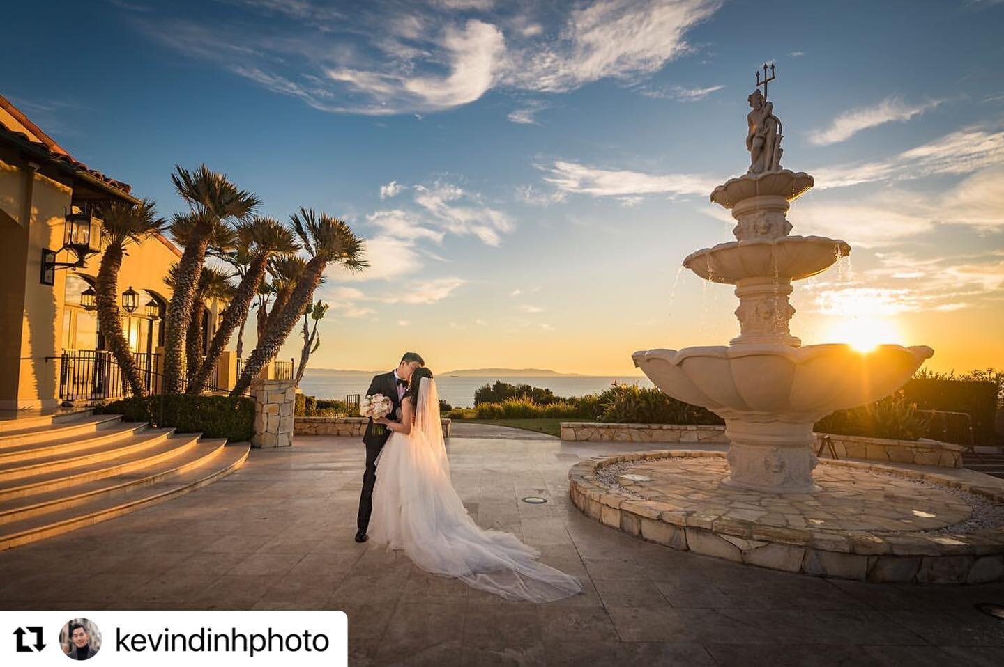 Beautiful couple with a stunning view. Hair &amp; Makeup @juliejungmakeup Thank you @kevindinhphoto for the amazing photos.