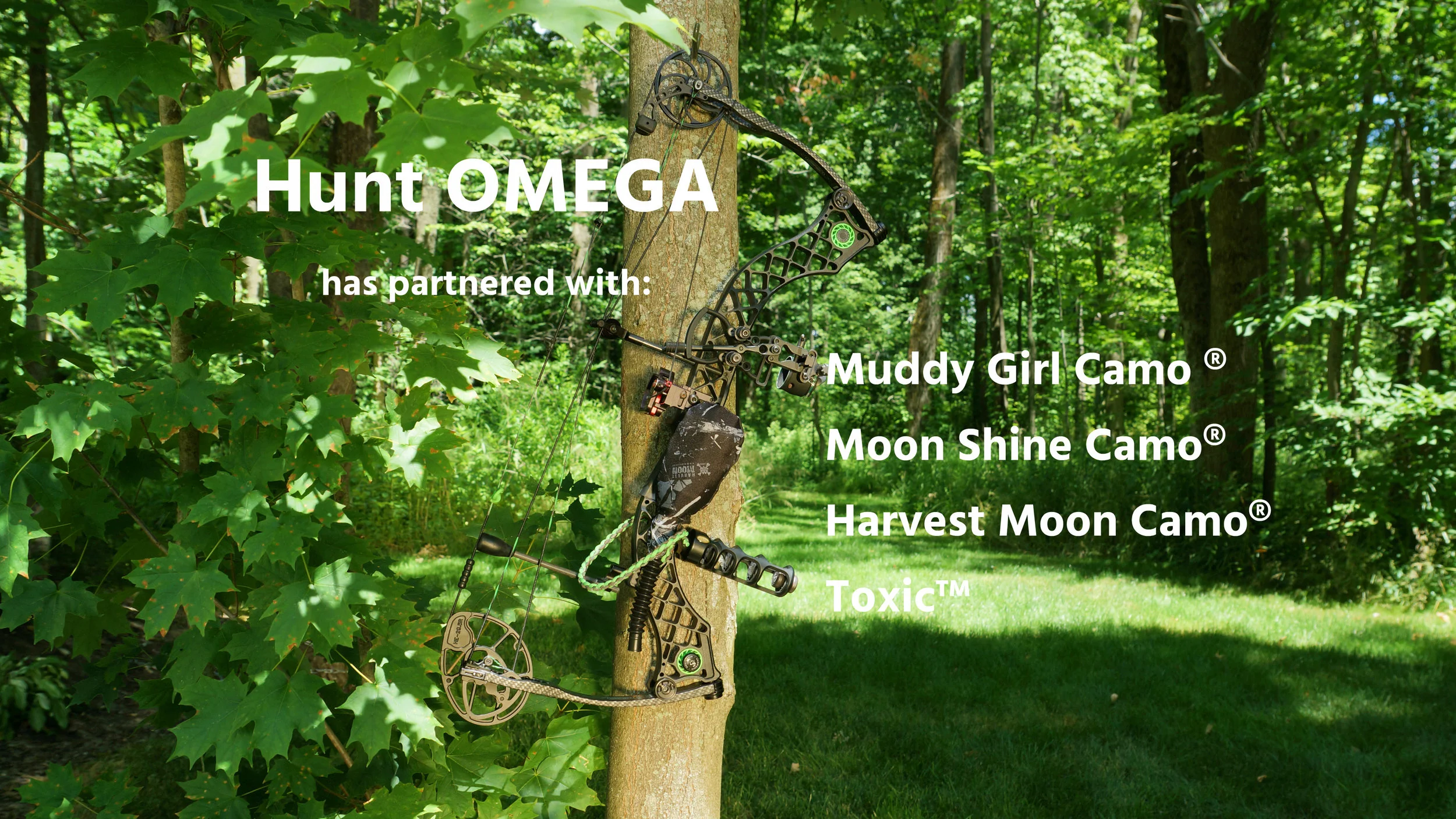 Muddy Girl® Moon Shine Camo® Harvest Moon® & Toxic™  Partner with   Hunt OMEGA