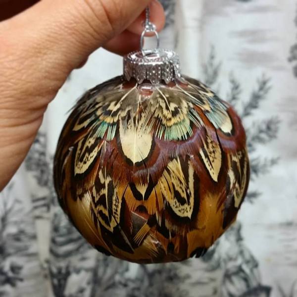 Pheasant Ornament Feather Crafting Tutorial — Reel Camo Girl
