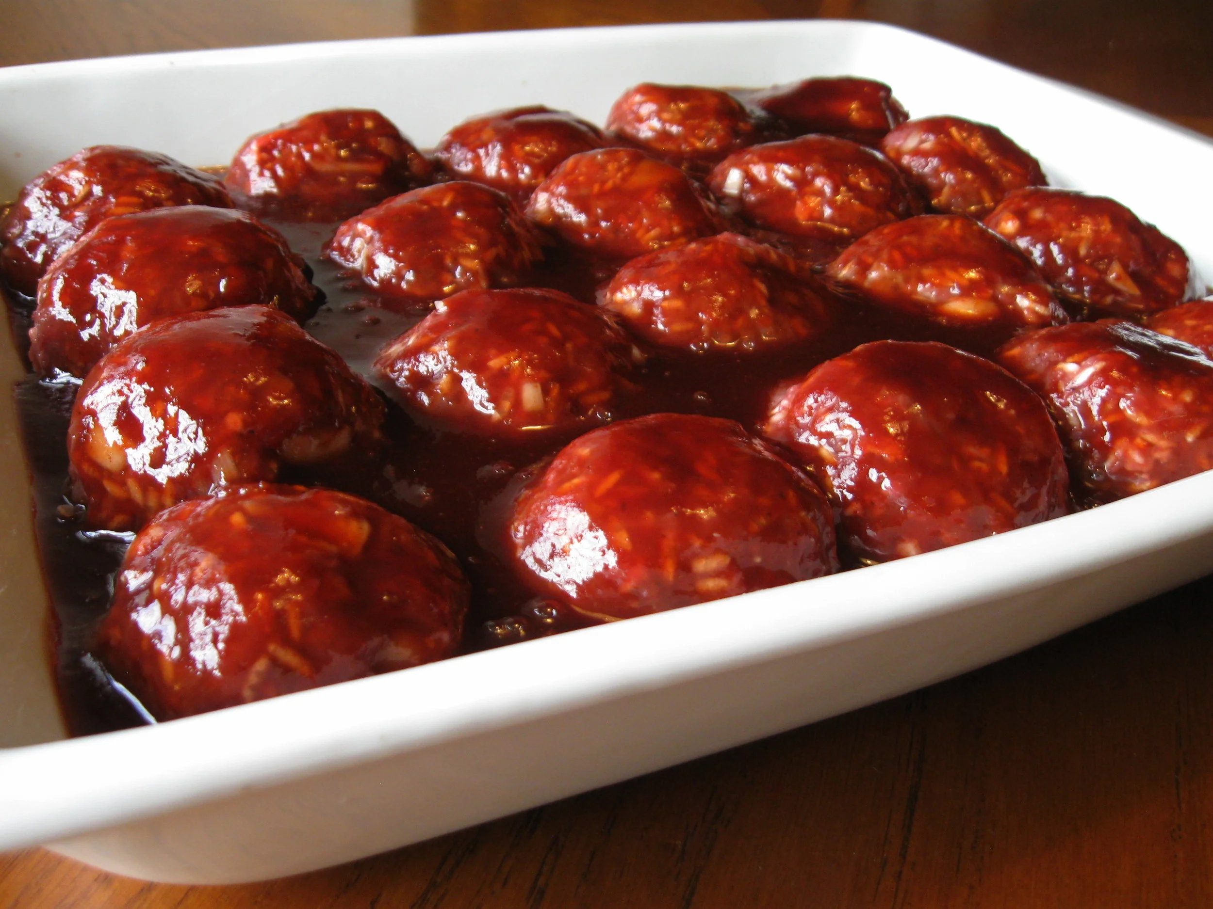 BBQ Venison Meatballs