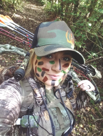 Couple's camo face paint easy on skin but killer for hunting wild