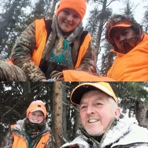 Top: 2016 elk hunt, Bottom: 2018 elk hunt