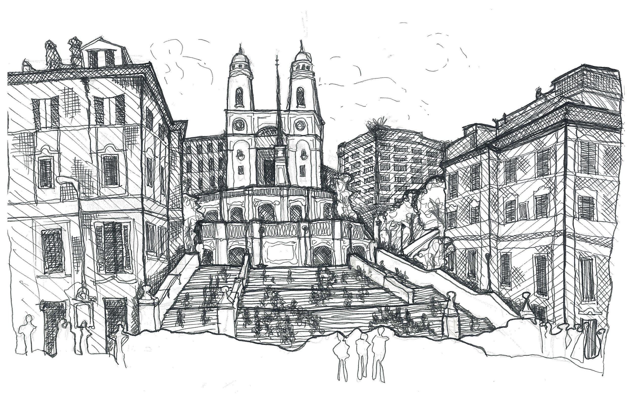 Spanish Steps, Rome 2013