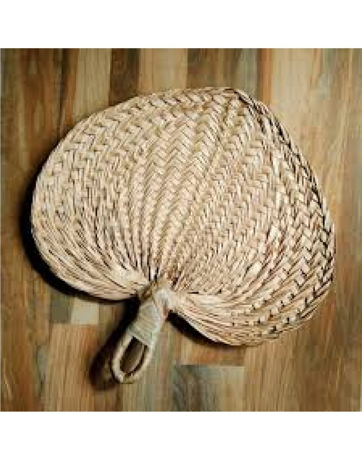 Handwoven. Carried for generations. The pamaypay is more than a fan &mdash; it is craft, identity, and the quiet genius of Pacific design. This is the tradition we draw from. #MarysolBespokeCollection
