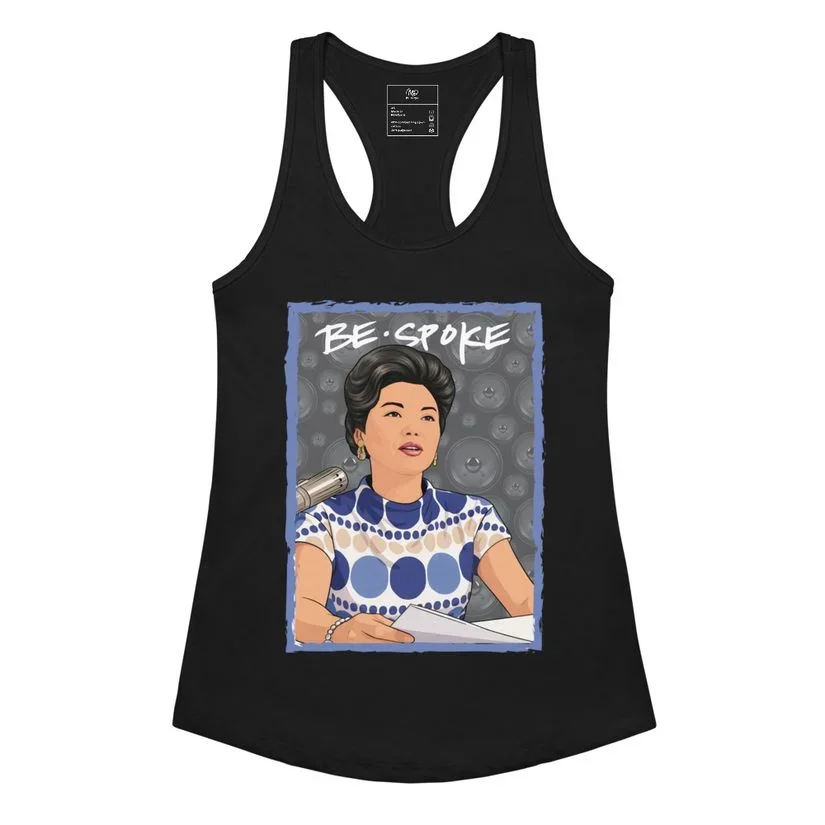 Patsy Mink Be*Spoke | Women’s Fitted Racerback Tank | From $14.24