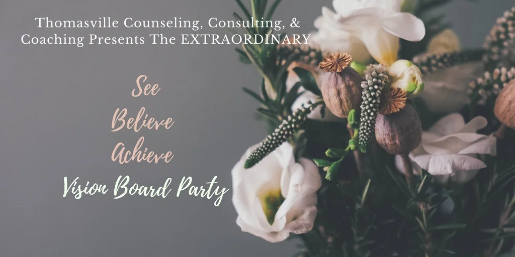 The See, Believe, & Achieve Vision Board Party Registration