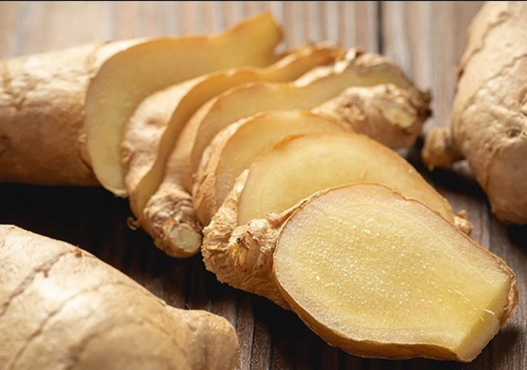 Organic Peruvian ginger, used in most of our juices, including our booster shots.