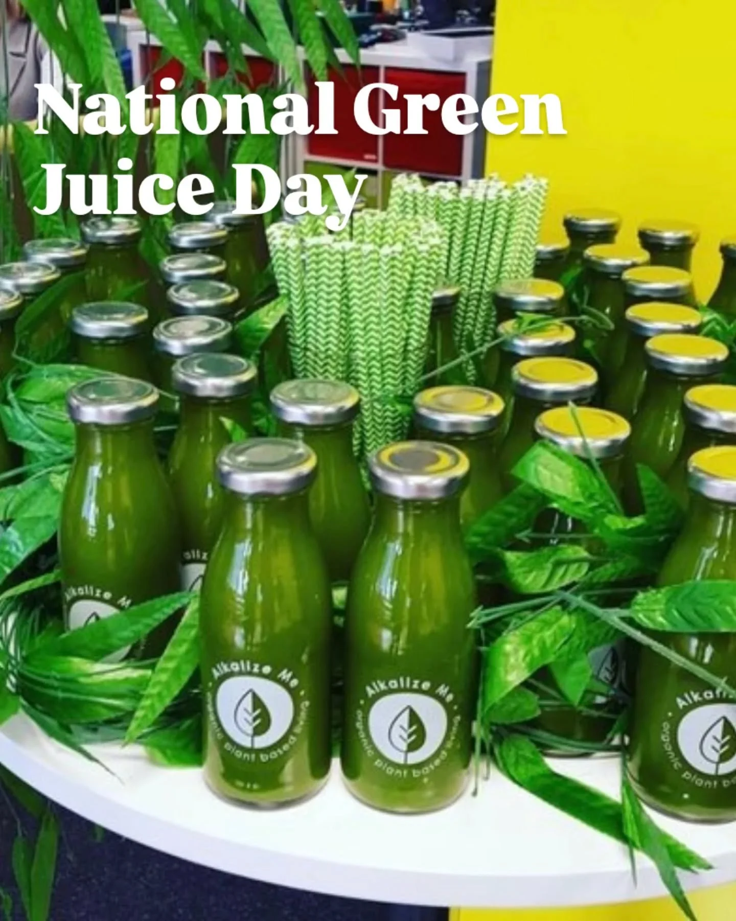 National Green Juice Day 💚

Whether it's made with kale, spinach, celery, or cucumber, or other leafy greens, drinking cold-pressed green juices is an easy way to pack in those essential nutrients whilst supporting hydration, boosting natural energy