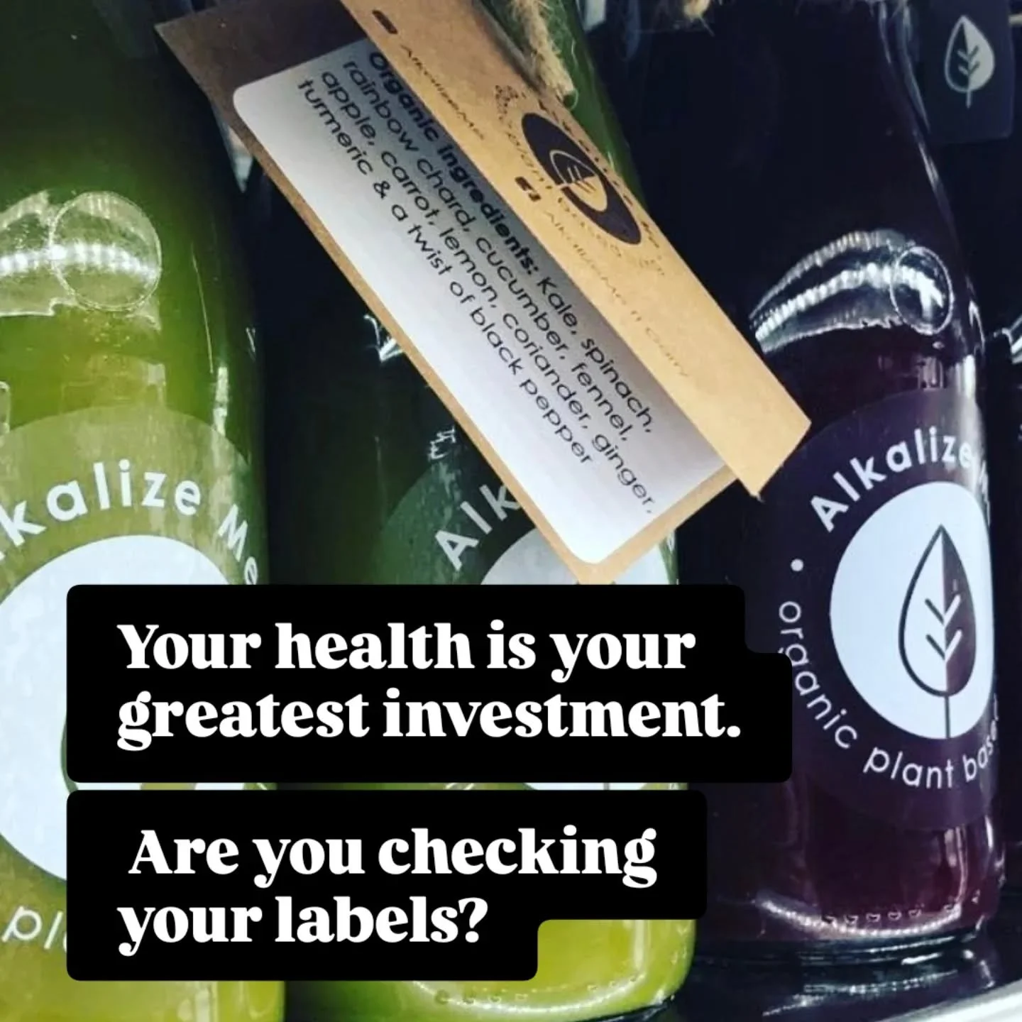Food for thought 🤔 💚

Our greatest investment in life should be our health; not a house, a car or a holiday.

And yet we&rsquo;re living in a world of UPF (Ultra-Processed Foods) hiding behind "healthy" branding. 

​Do you check your labe