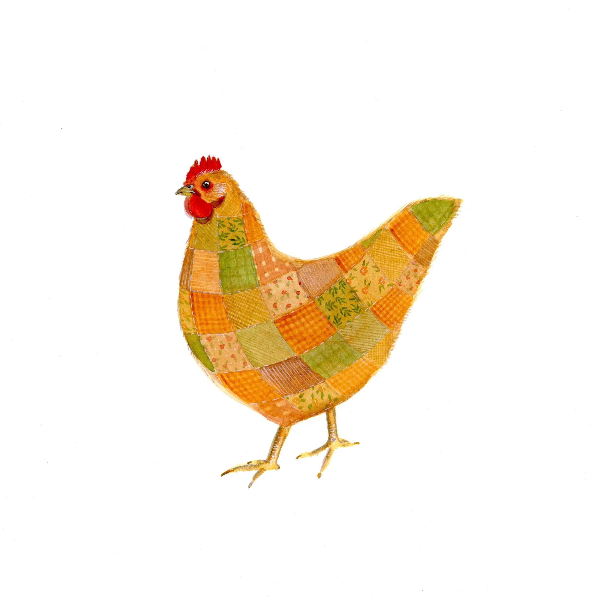 Patchwork Hen