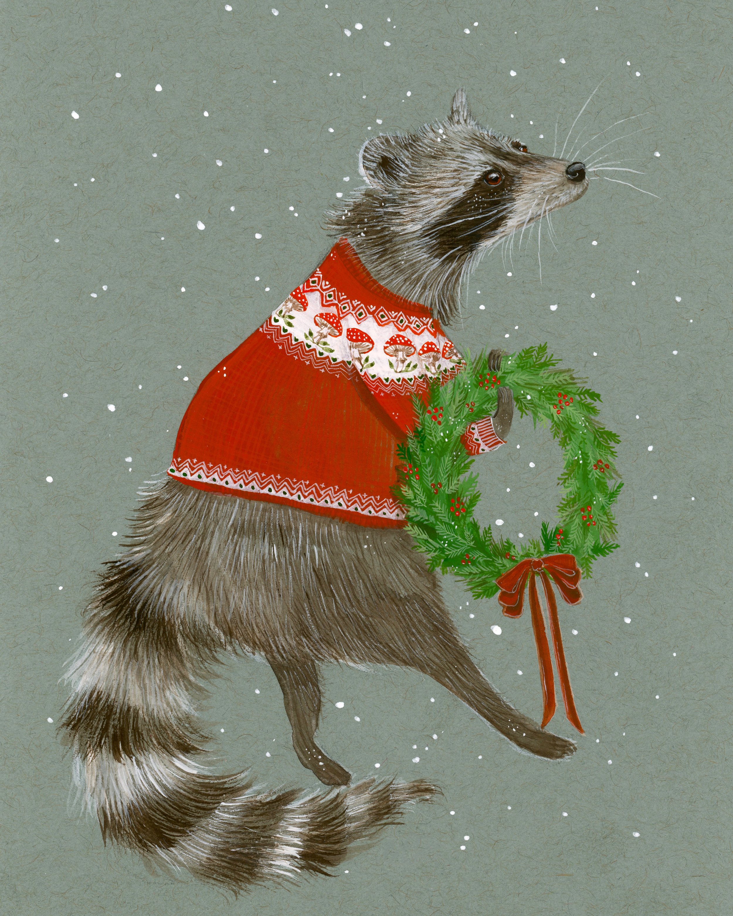 Holiday Magic - Racoon