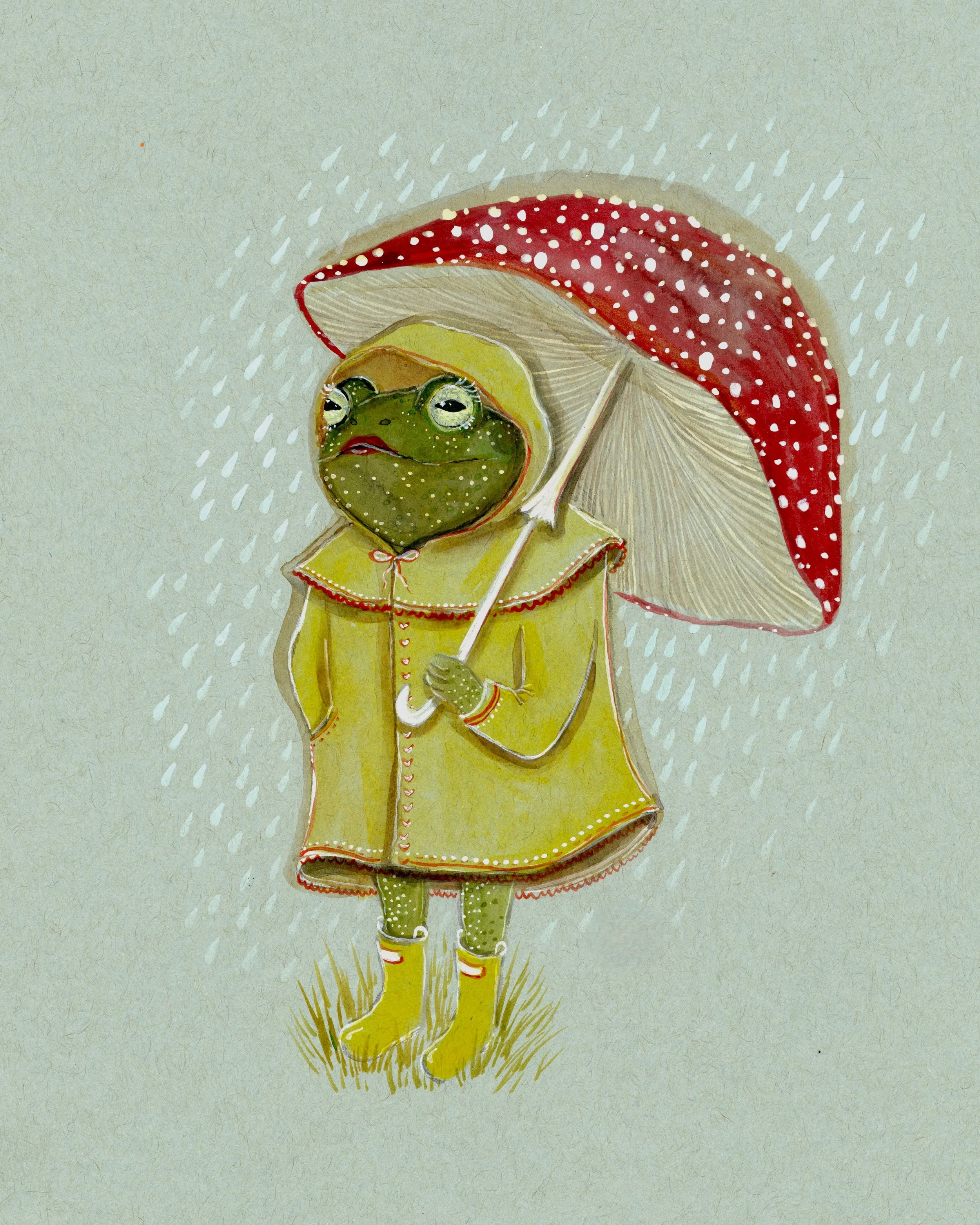 Rainy Day Toad