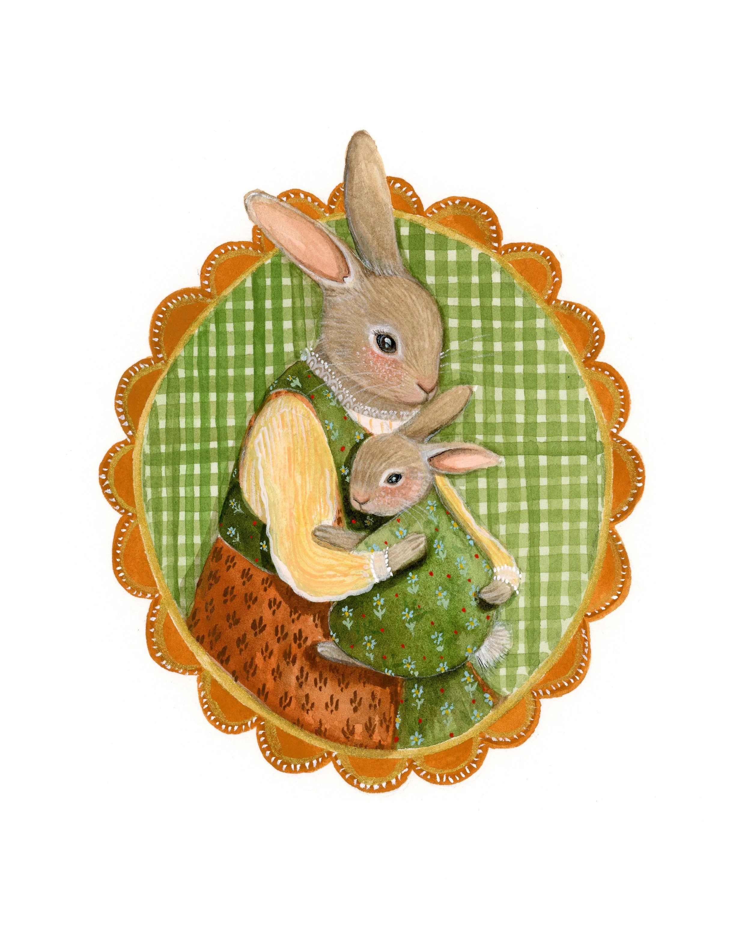 Momma & Baby Bunny