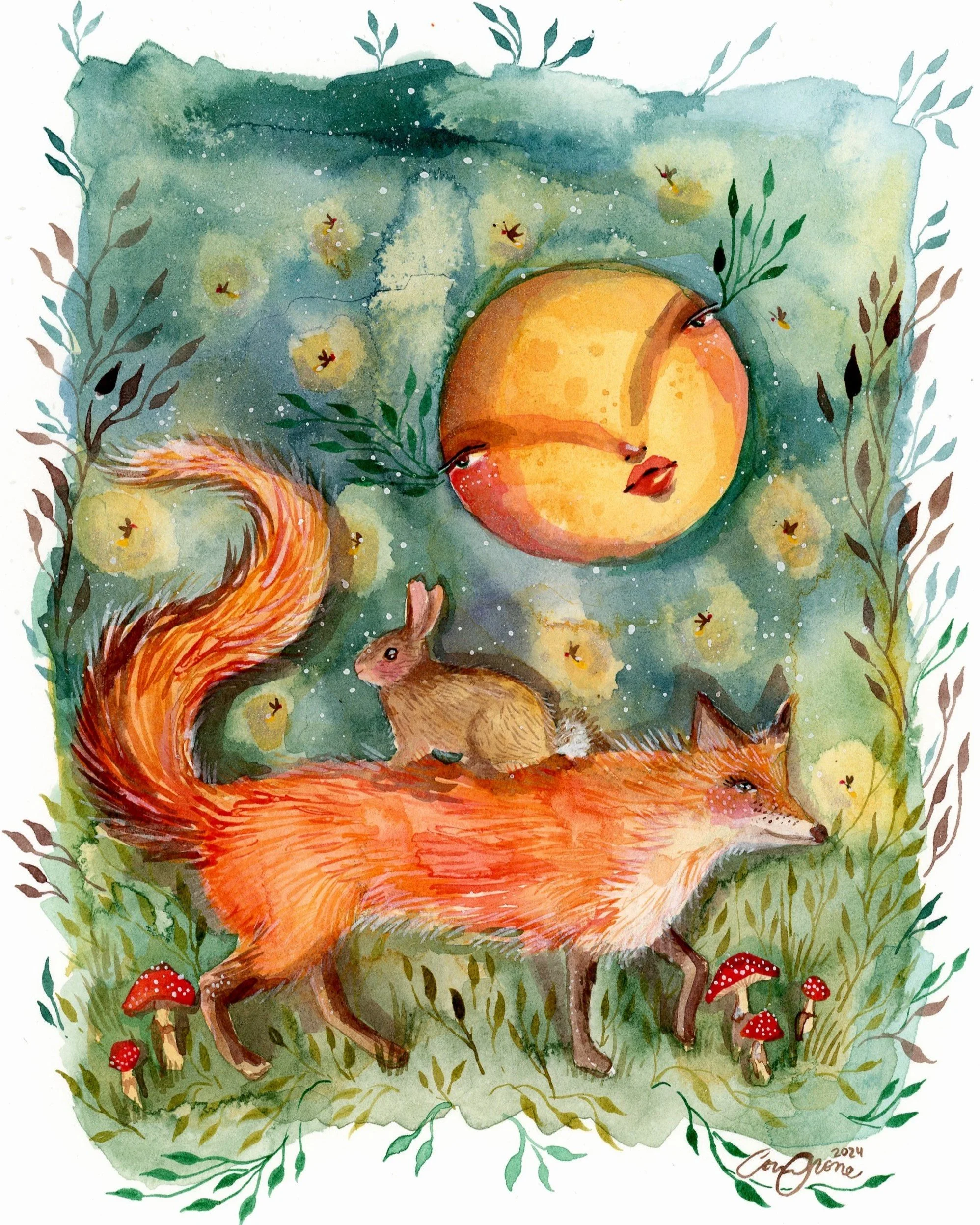 The Forest at Midnight