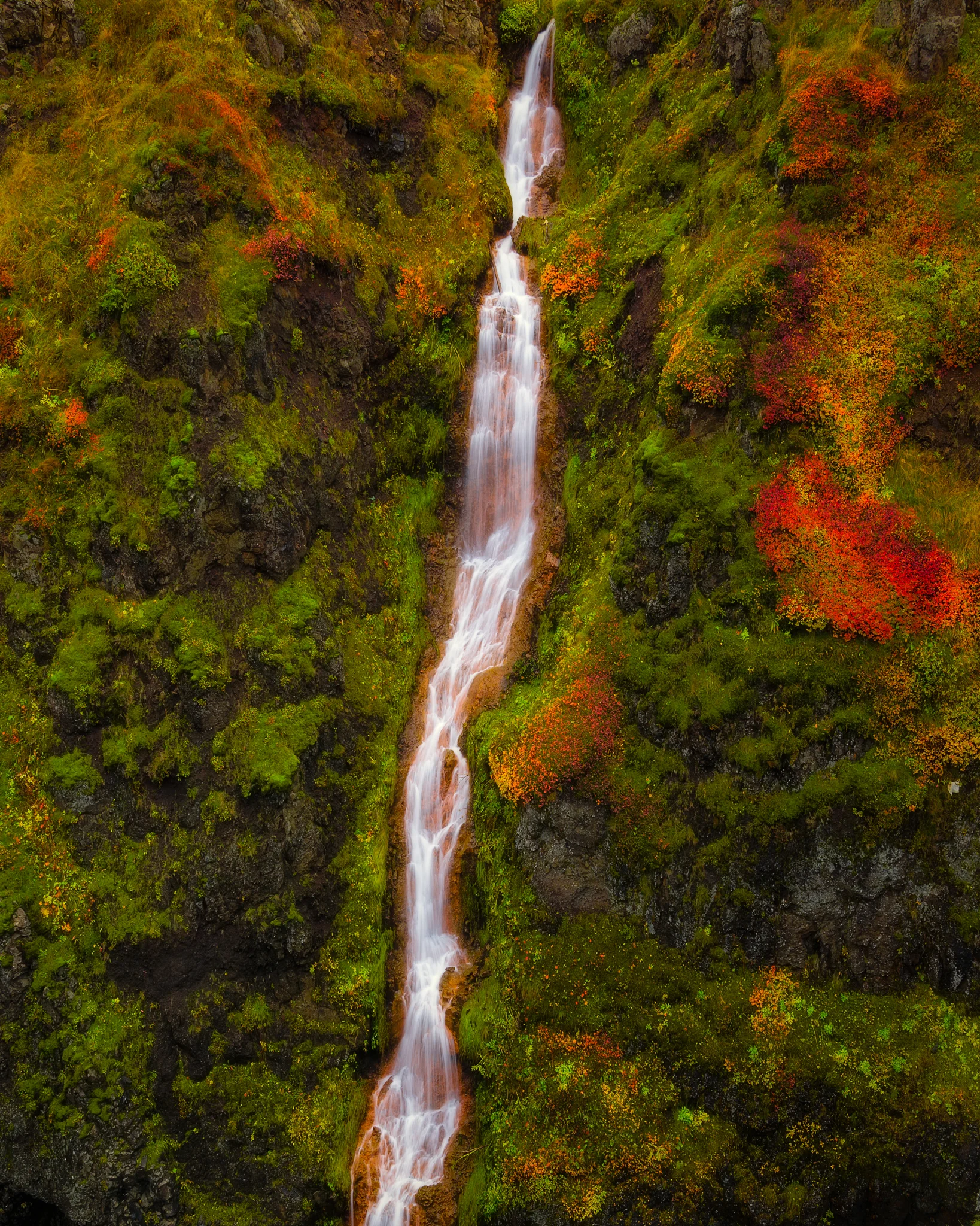 Kolugljufur Gorge Waterfall - Northwest Iceland