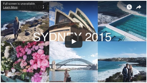 Sydney Vlog 2015