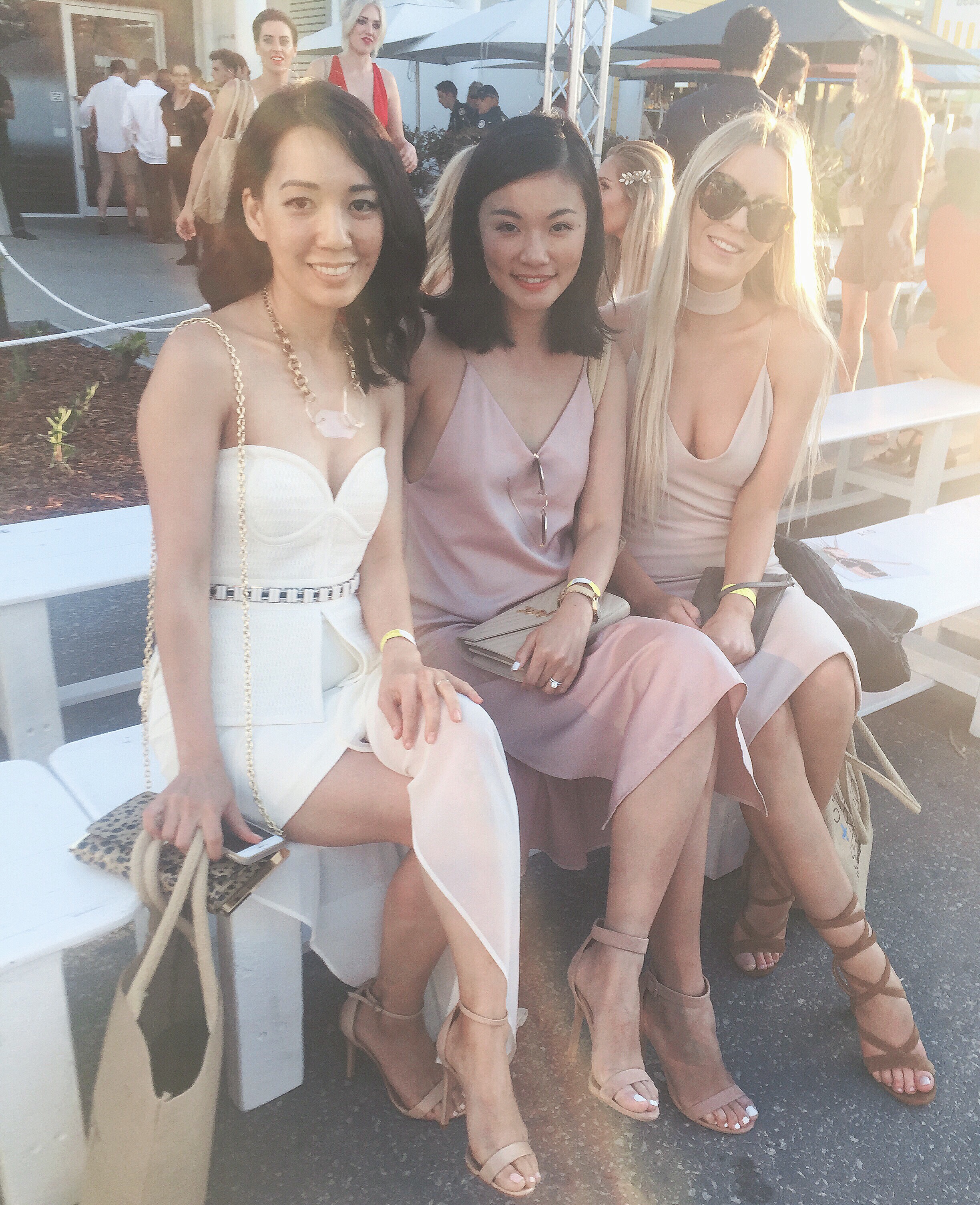 With Karen and Sandy