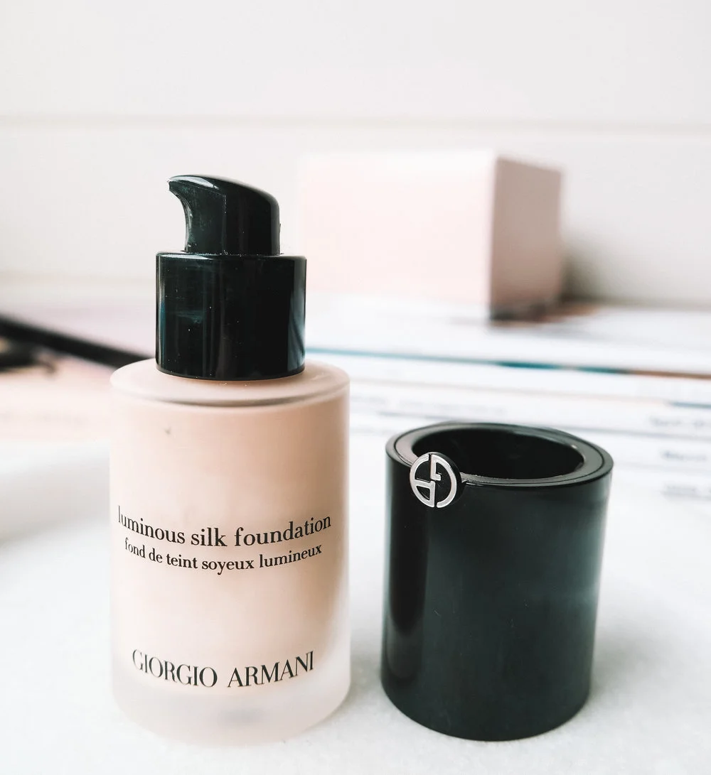 Giorgio Armani  Luminous Silk Foundation Review and September Beauty Favourites