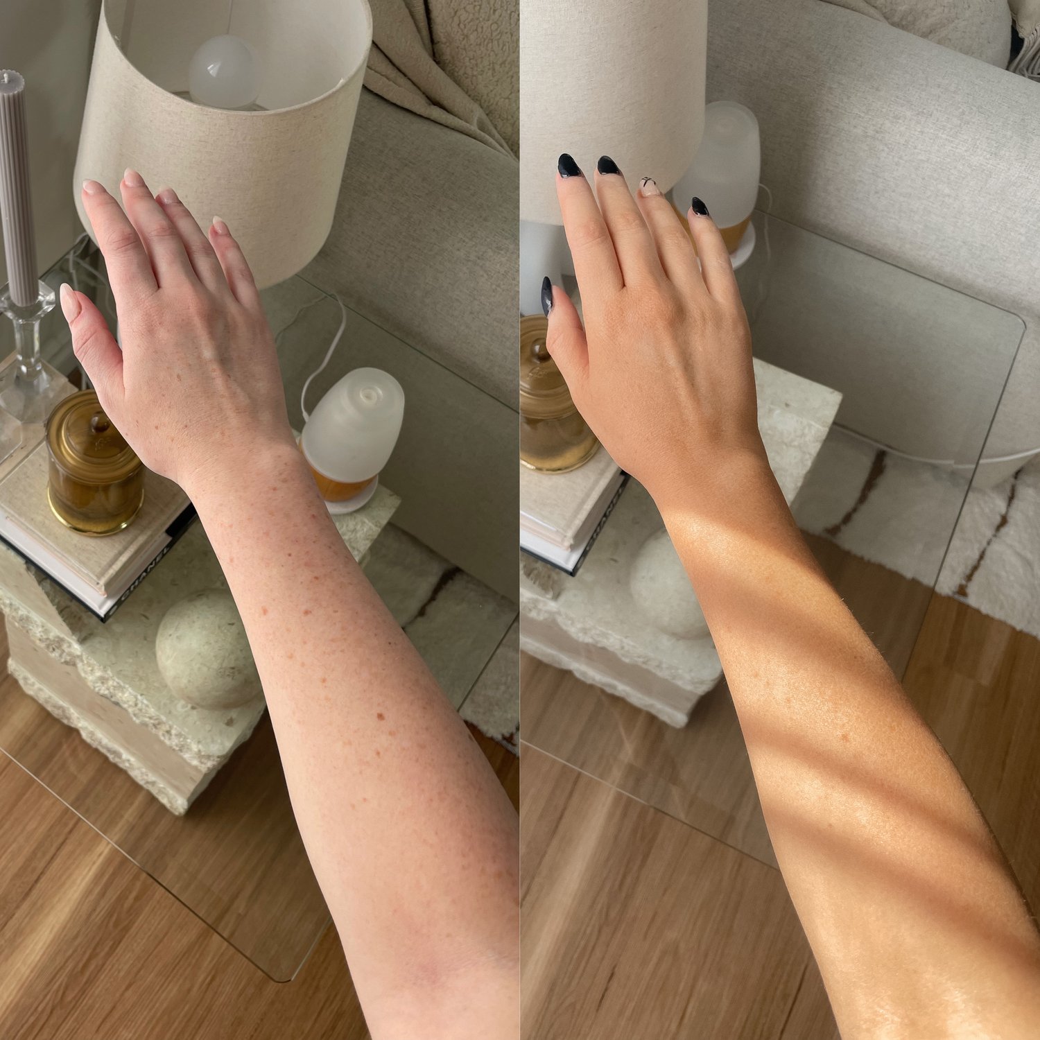 Pale Skin Bali Body Before And After Review of the Bali Body Ultra Dark Self-Tan Mousse — Izzy Wears Blog