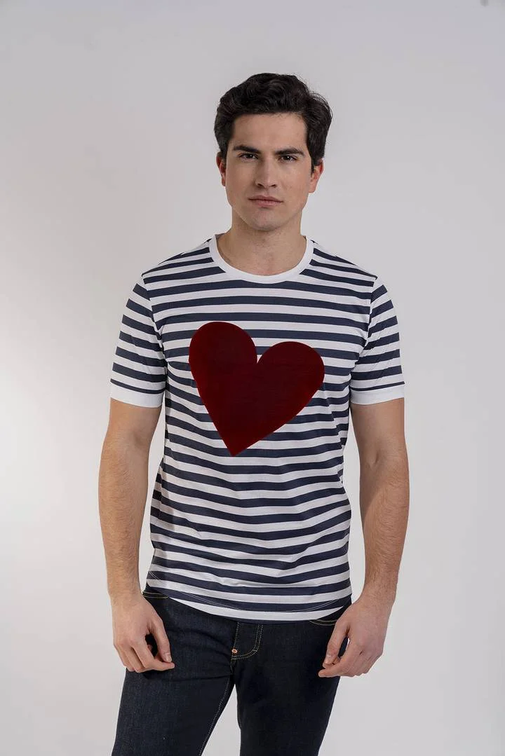 Stripes Heart
