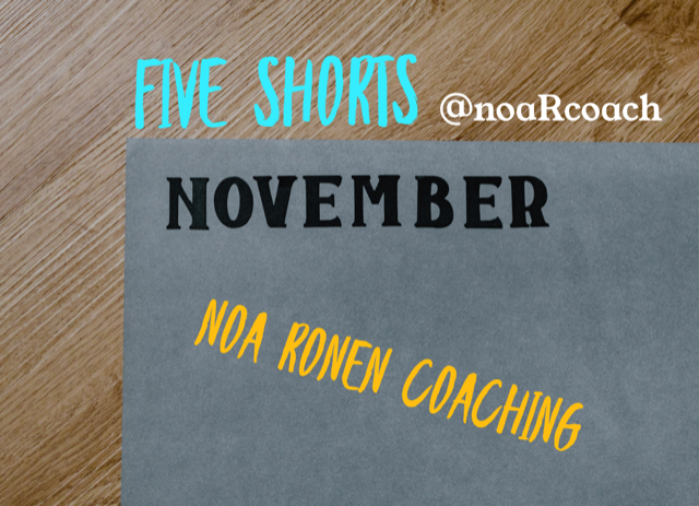 Five Shorts -Why I don't Wait for 2021? Burnout, Energy and Gratitude.