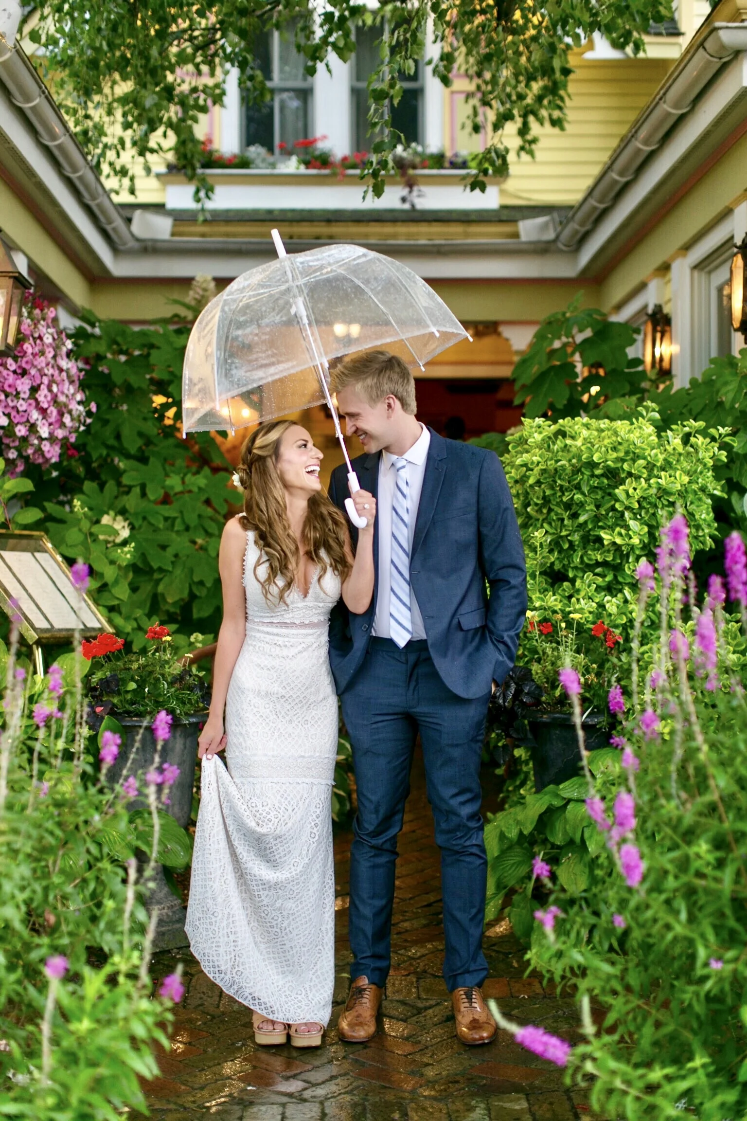 Image taken at our Rehearsal Dinner at The Gables