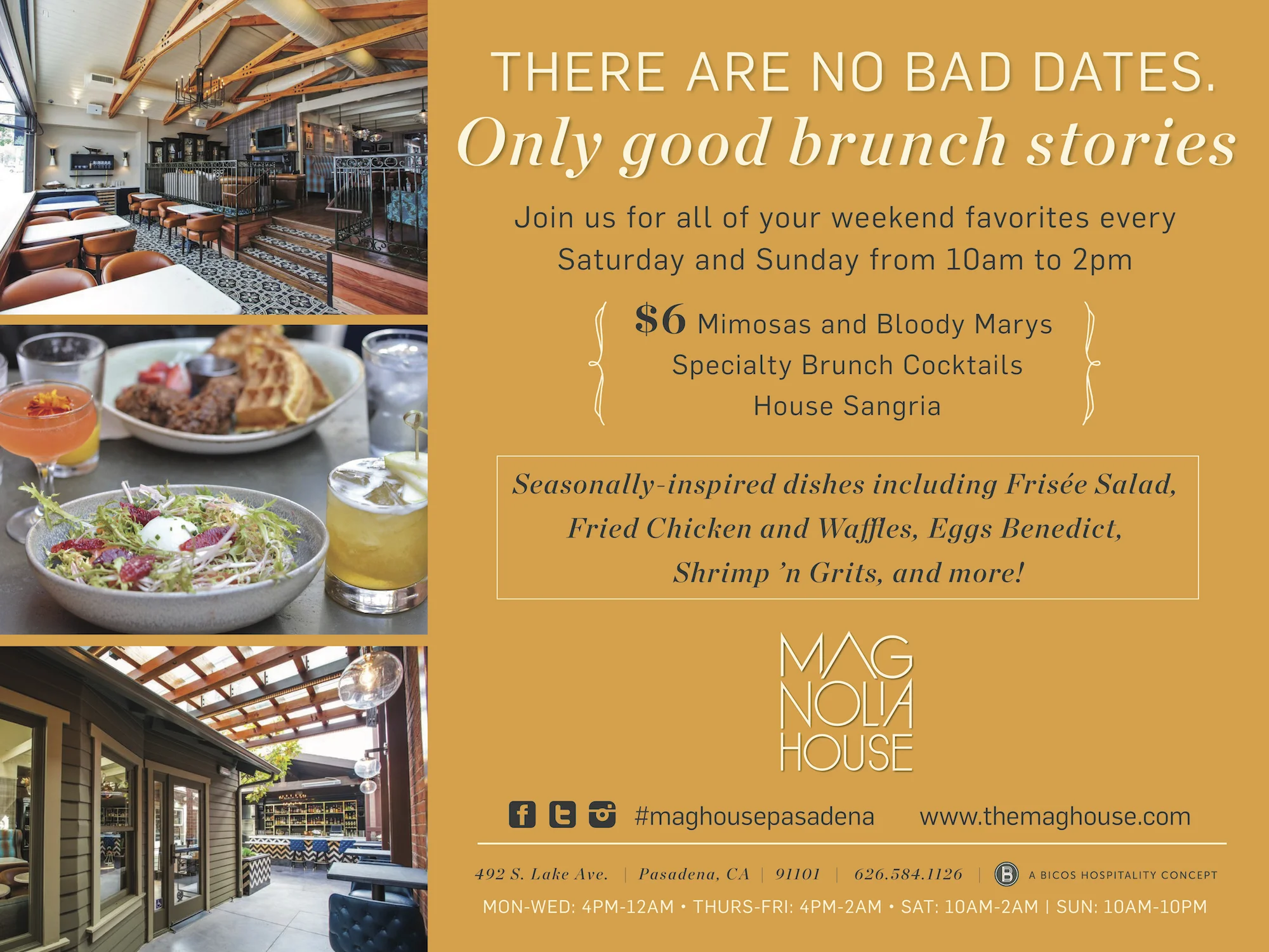   Weekend Brunch Campaign   Magnolia House |&nbsp;February 2015 